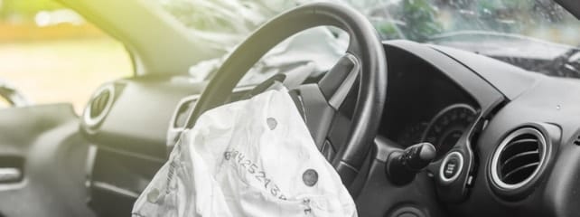 airbags deployed after accident