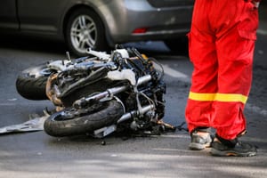 Head injuries from motorcycle accidents