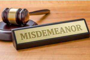 Misdemeanor offenses