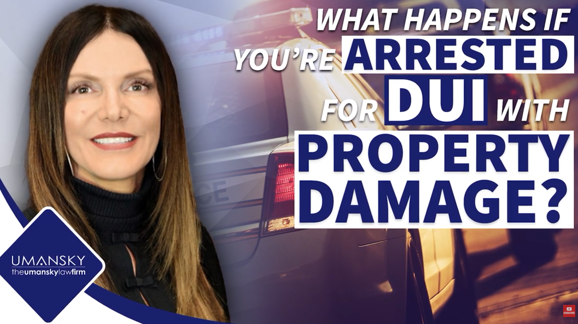  Arrested for DUI with Property Damage?